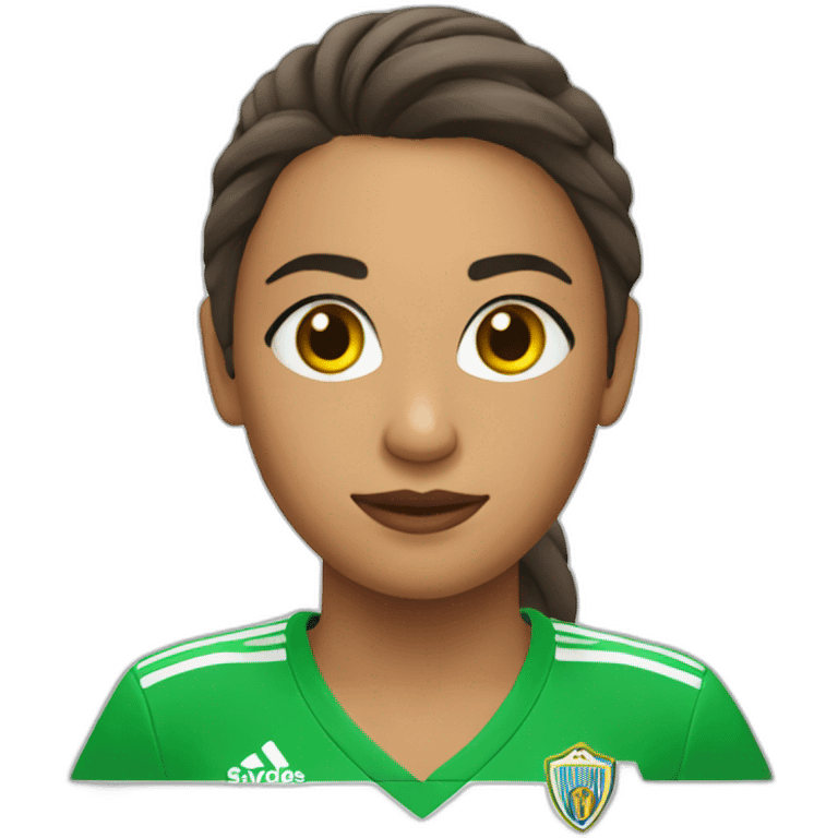 Chica futbolista emoji