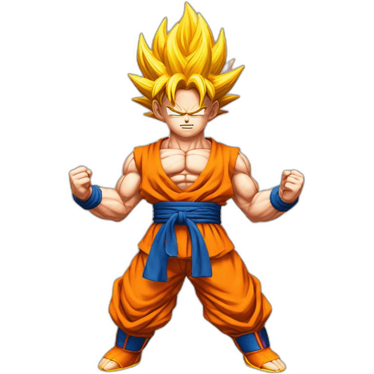 Goku super saiyan god emoji