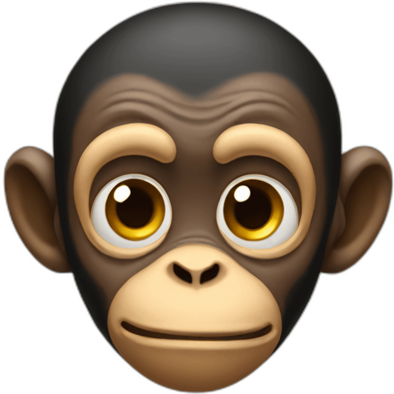 side eye monkey meme emoji