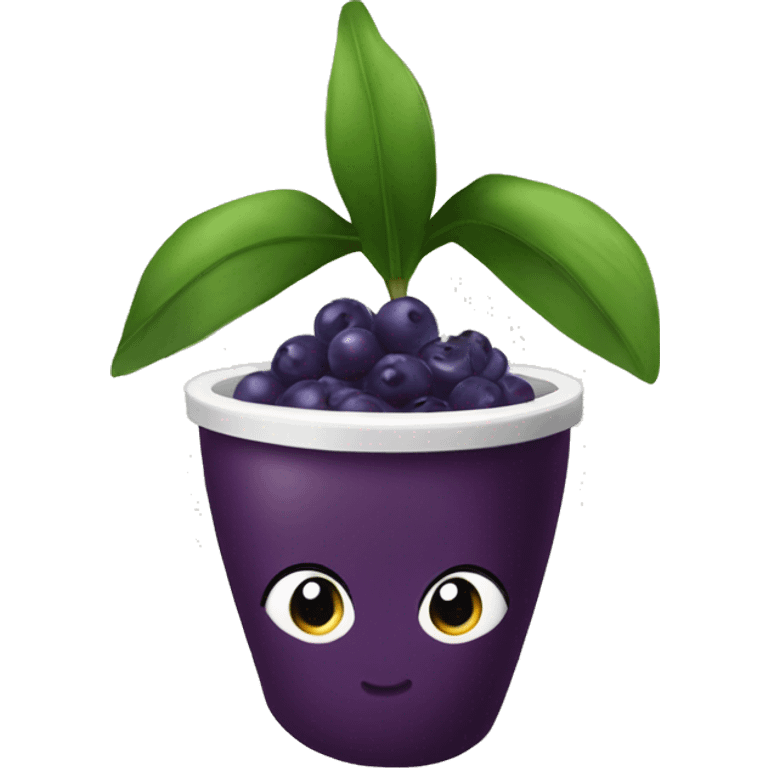 Açaí bow emoji