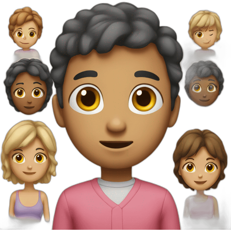 Famille toutue emoji