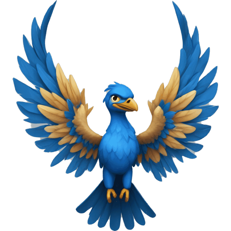 Fenix azul emoji