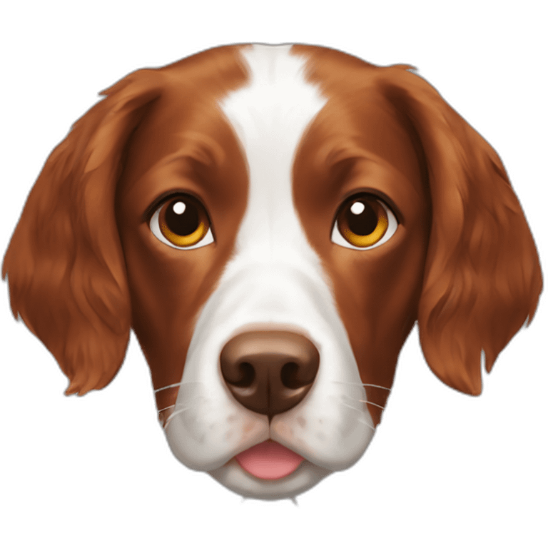 Brittany spaniel emoji