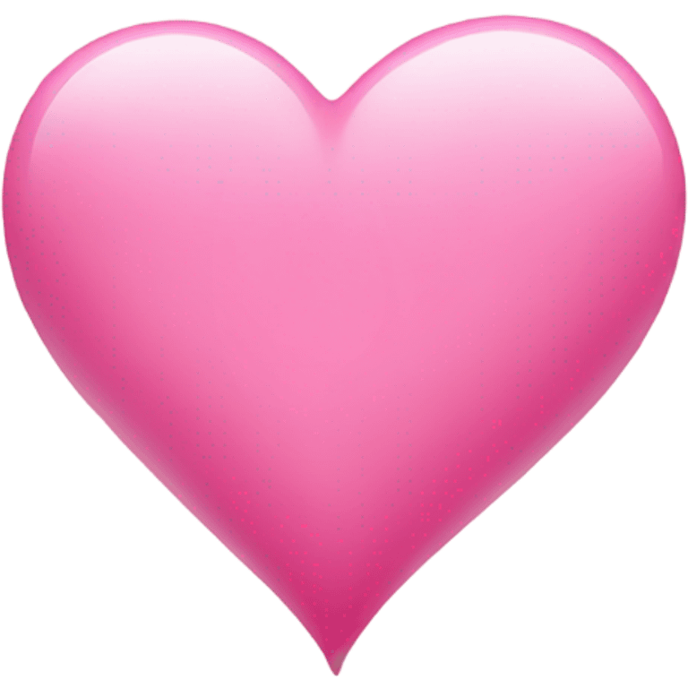 Pink heart  emoji