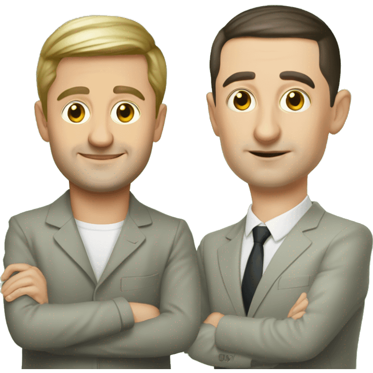 Zelensky and borsch emoji