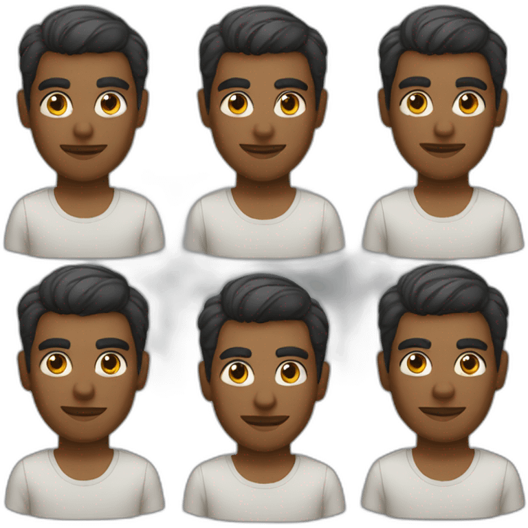 a sri lankan male emoji