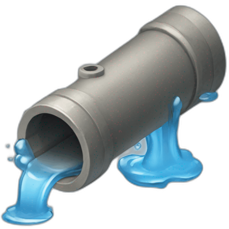 Water leak pipe drio emoji