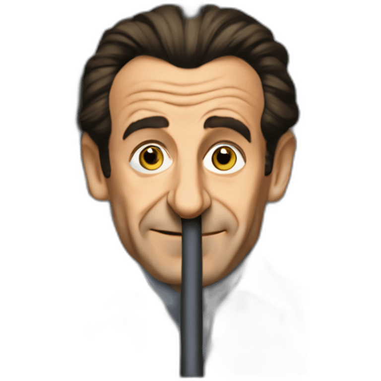 nicolas sarkozy Behind prison bars emoji