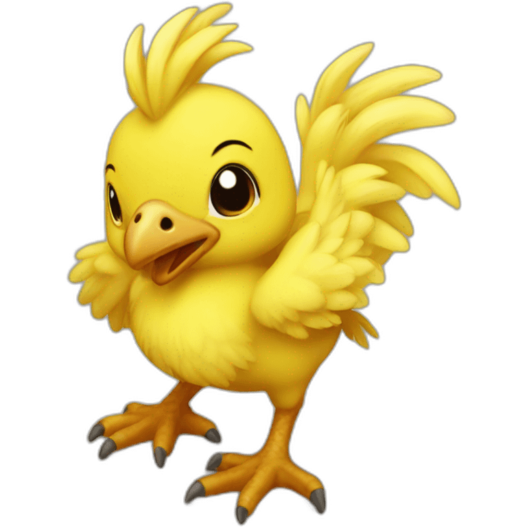 Baby chocobo emoji