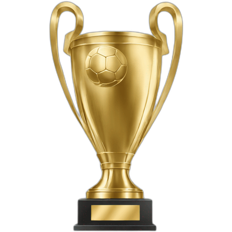 Champions league trophy emoji