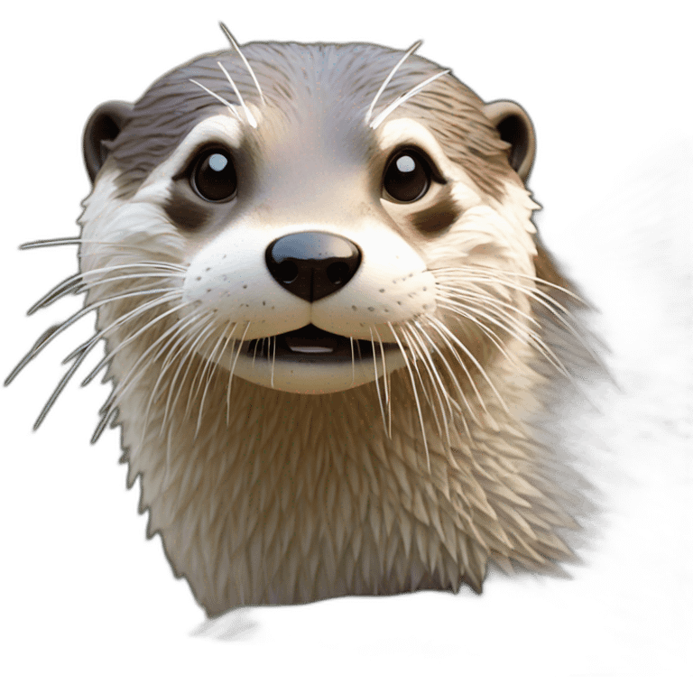 Loutre sur loup emoji