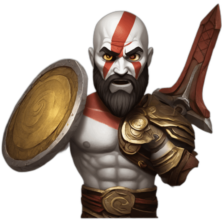 kratos god of war emoji