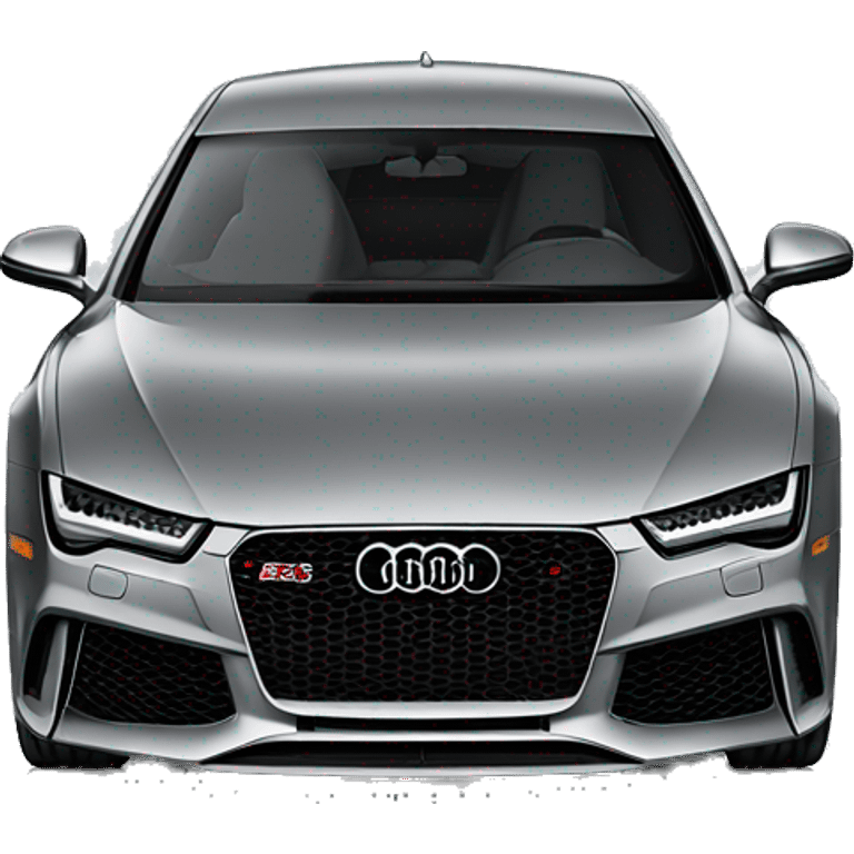 car audi rs7 emoji