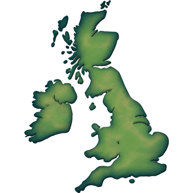 Map of the uk emoji