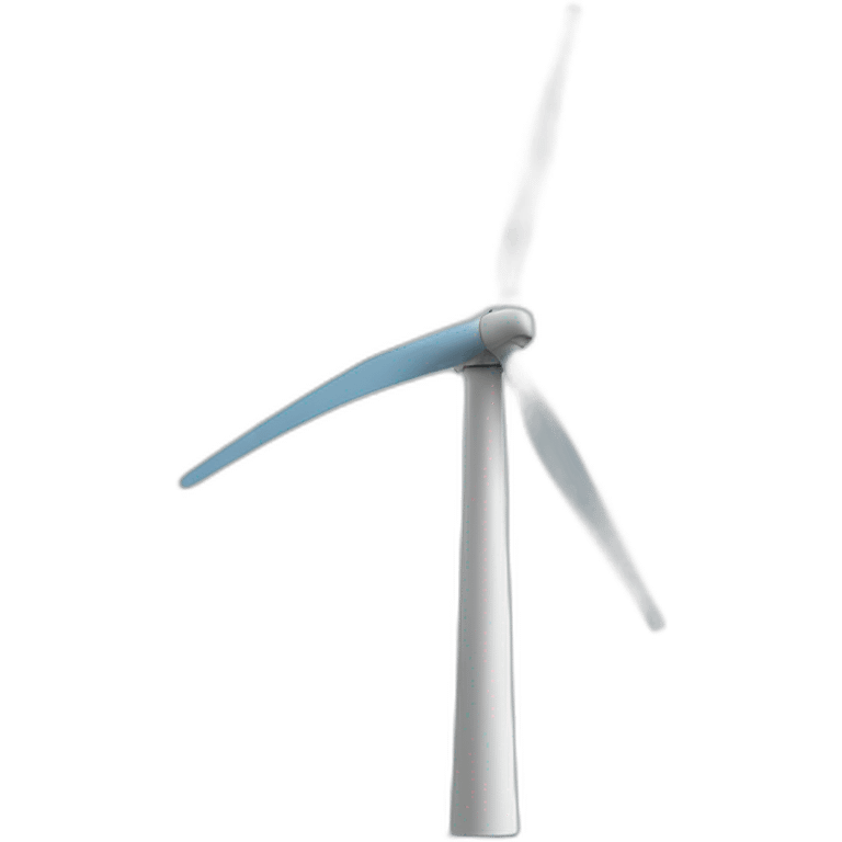 Wind turbine emoji