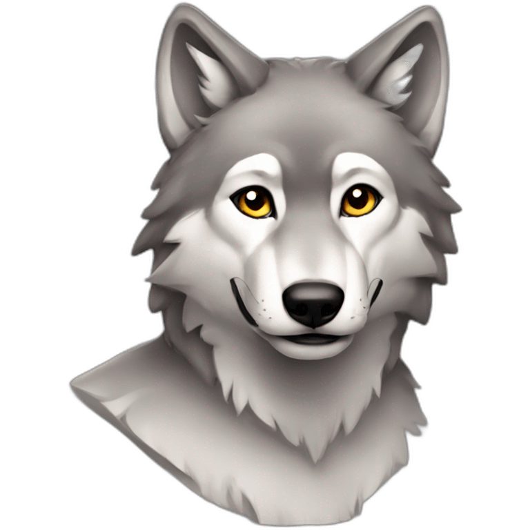 Wolf-gay emoji