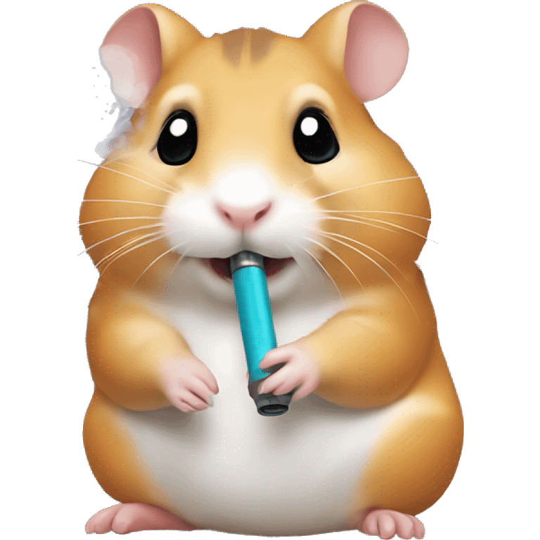 hamster smoke hookah emoji