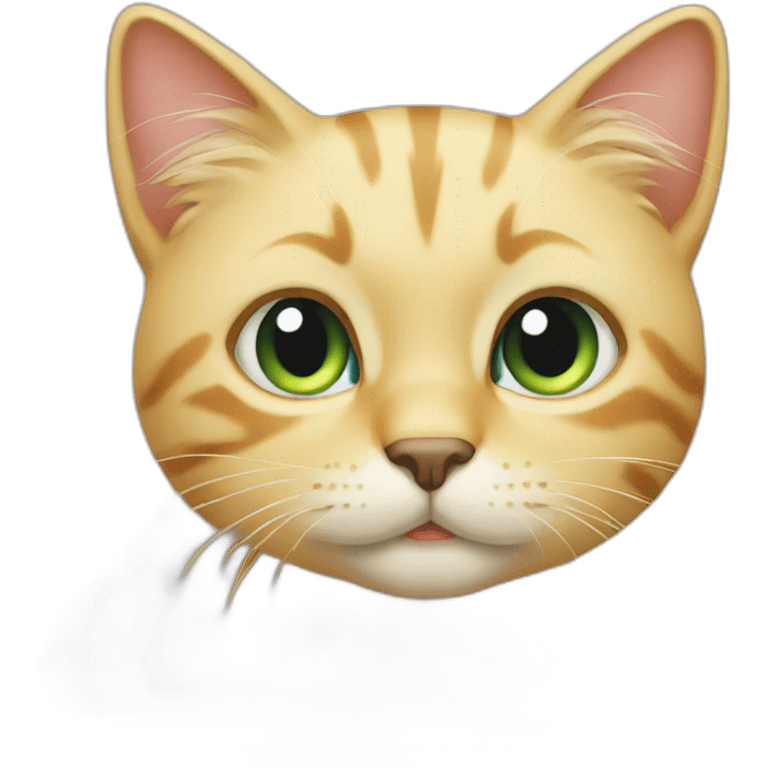 Blond cat emoji