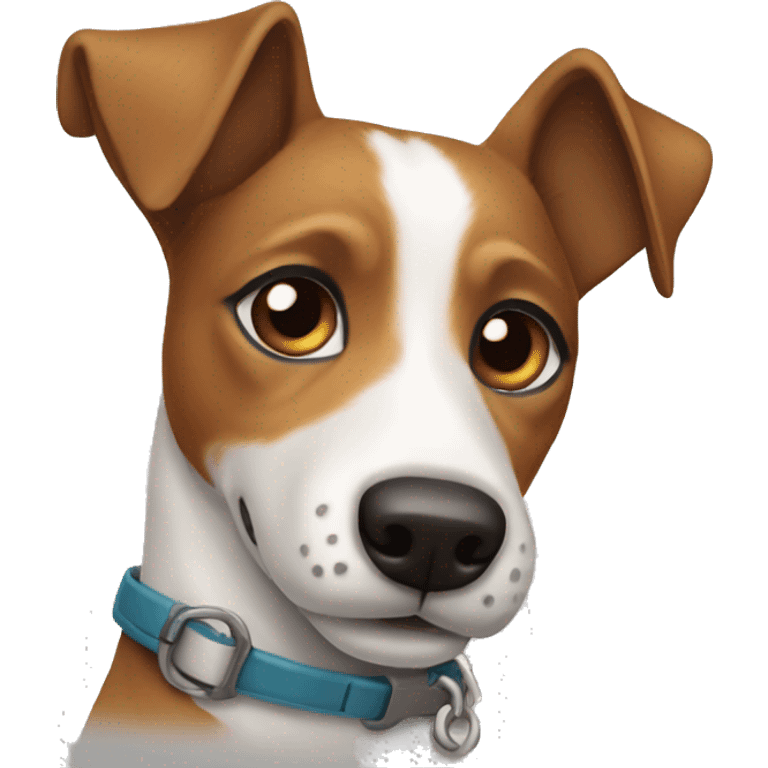 Perro Jack Russel Terrier  emoji