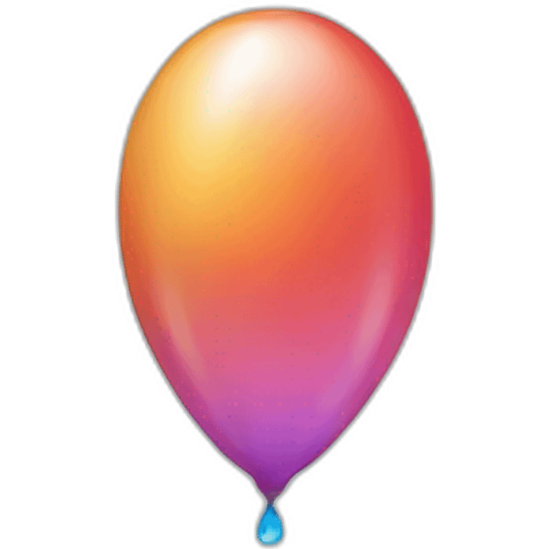 Water balloon emoji