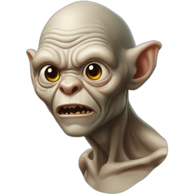 Golum emoji