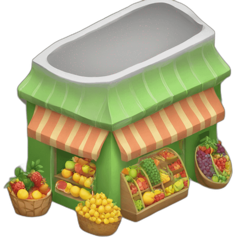 Owner fruits shop emoji