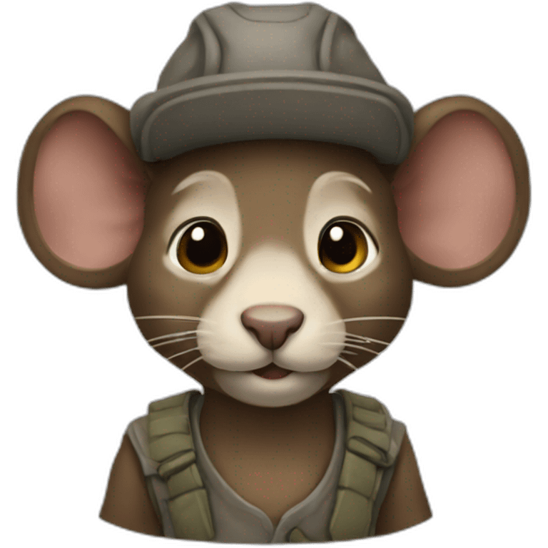 Raton laveur emoji