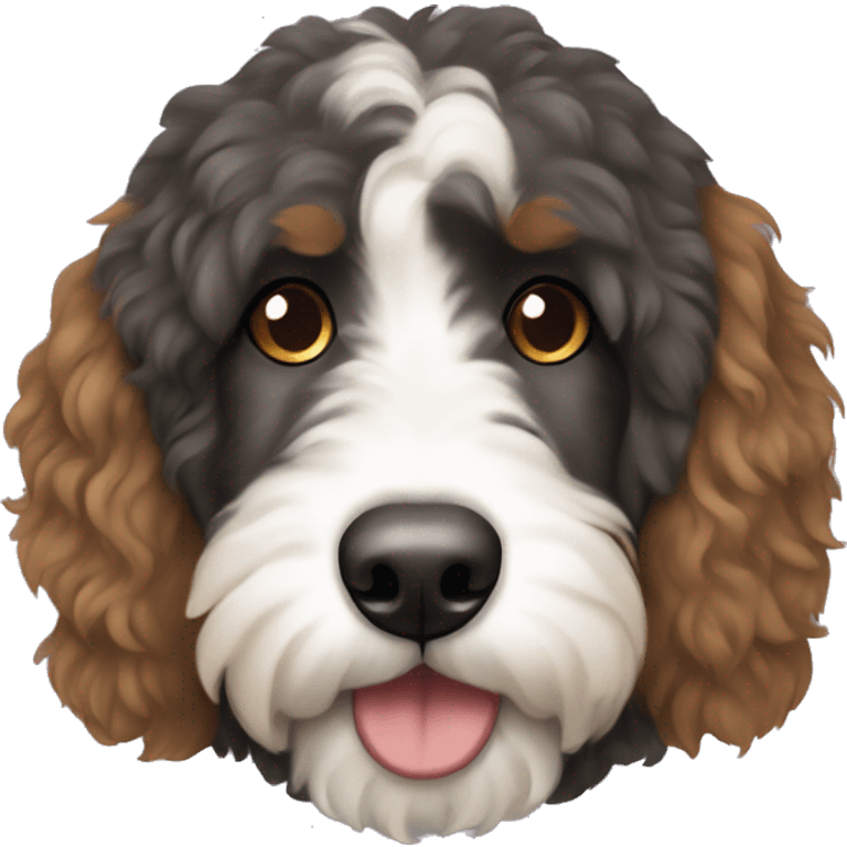 Bernedoodle emoji