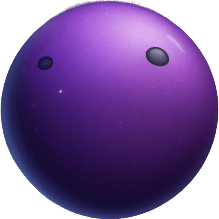 Purple planet with stars emoji