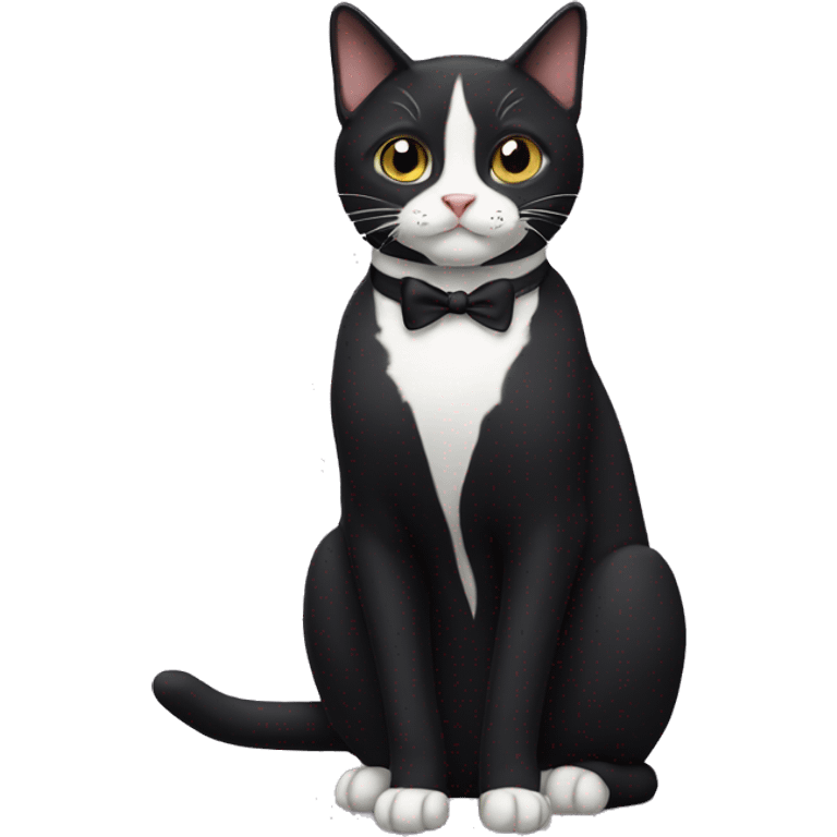 tuxedo cat emoji