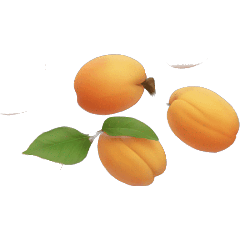 Apricot emoji