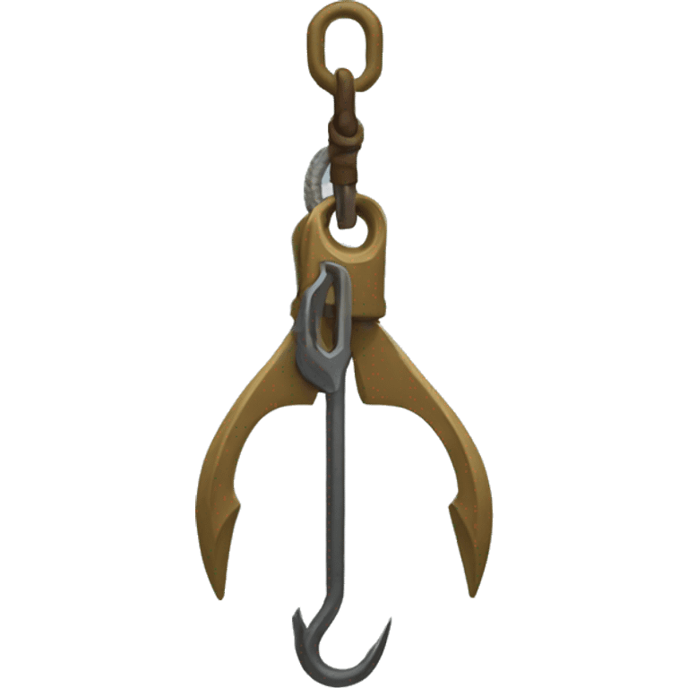 Grappling hook emoji