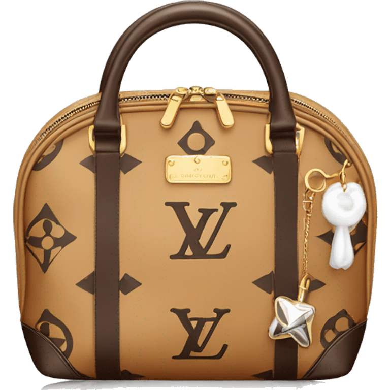 Louis Vuitton cosmetic bag  emoji