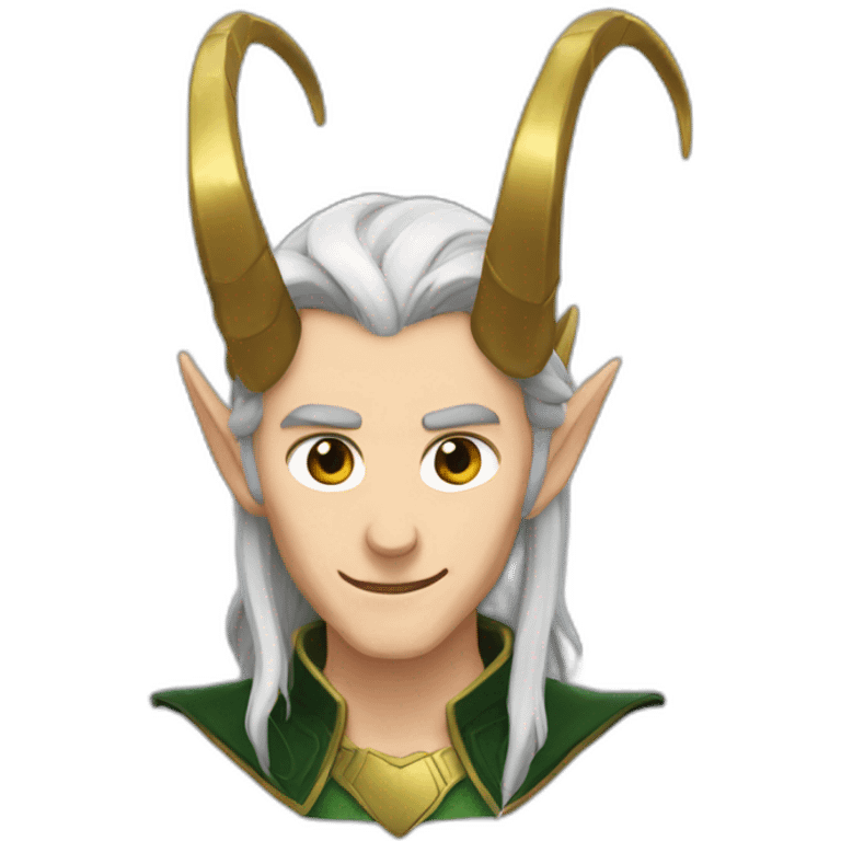 loki horns emoji