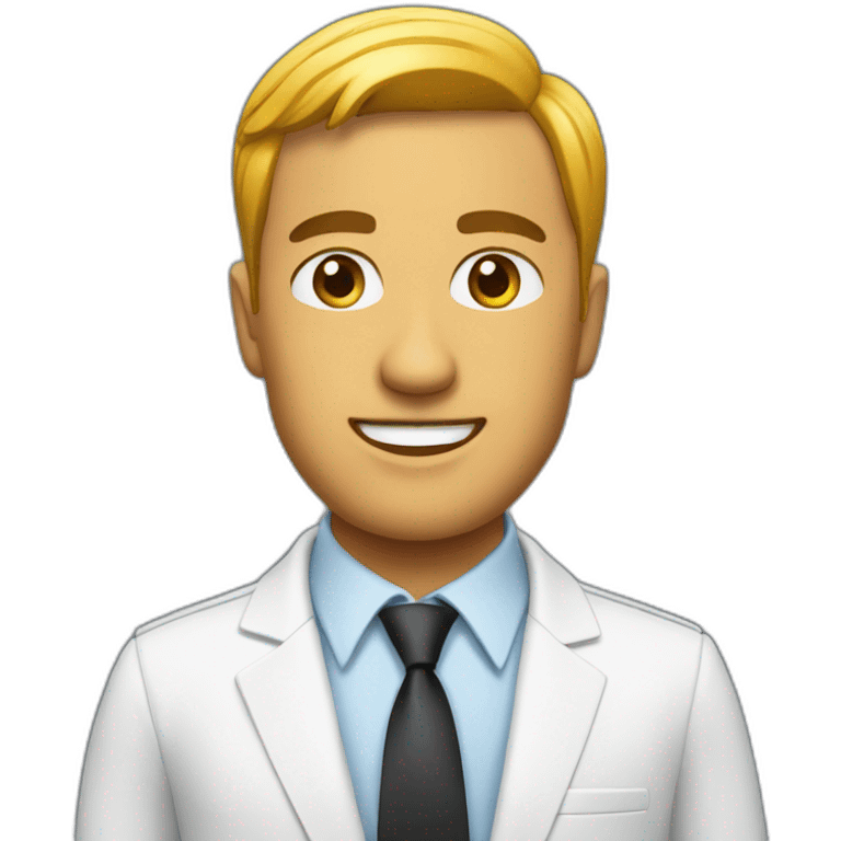 Hotel business guy emoji