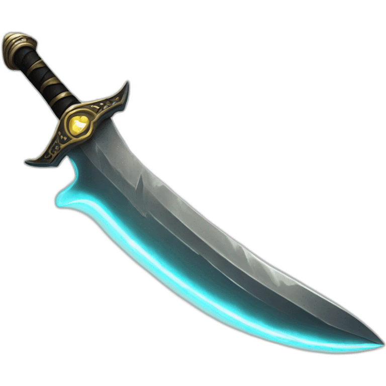 Sting sword glows thunder emoji