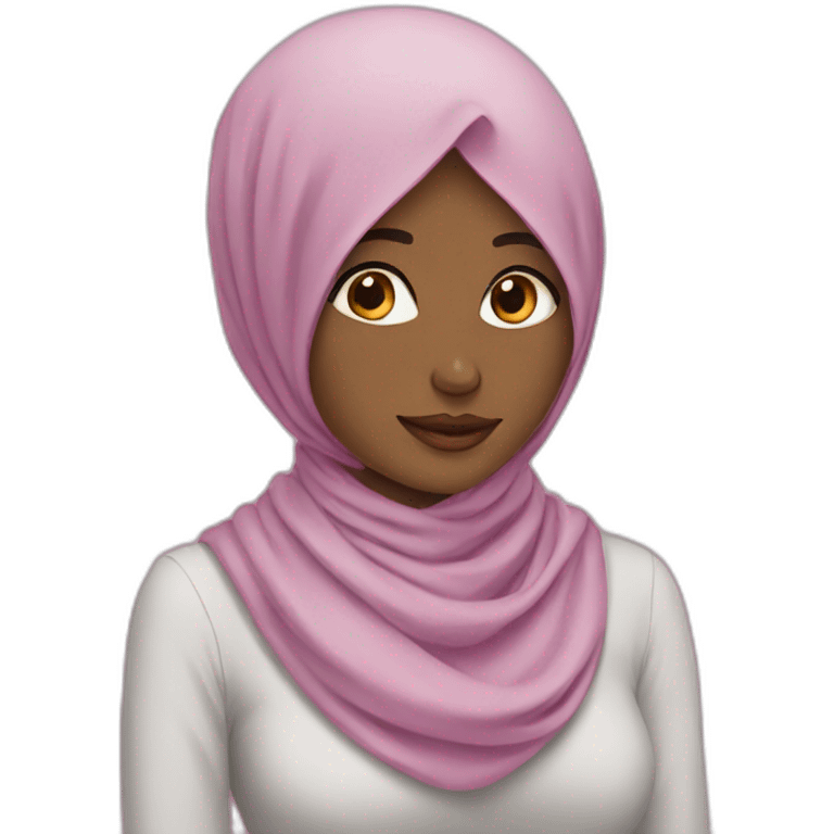 Love hijab  emoji