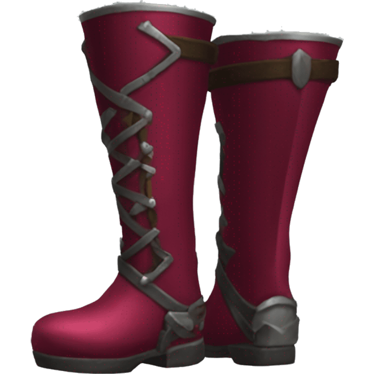 Ruby armor boots emoji