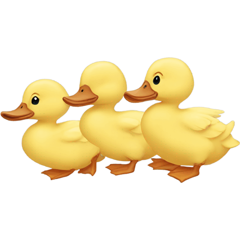 Ducklings emoji