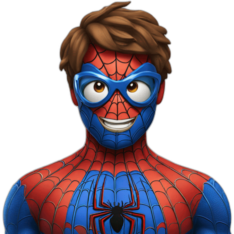 Spider man avec de la vodka emoji