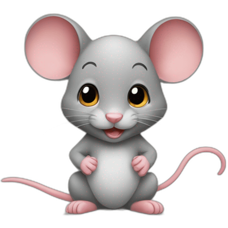 cute-mouse emoji