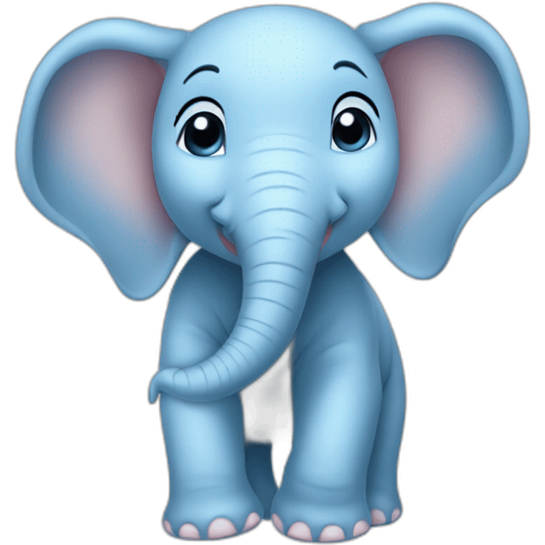 baby blue elephant emoji