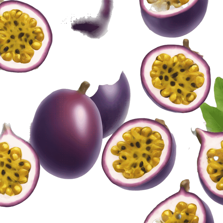 Passion fruit emoji