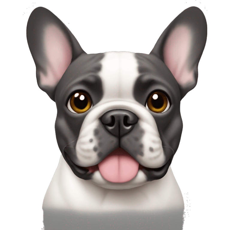 French bulldog named Billy emoji