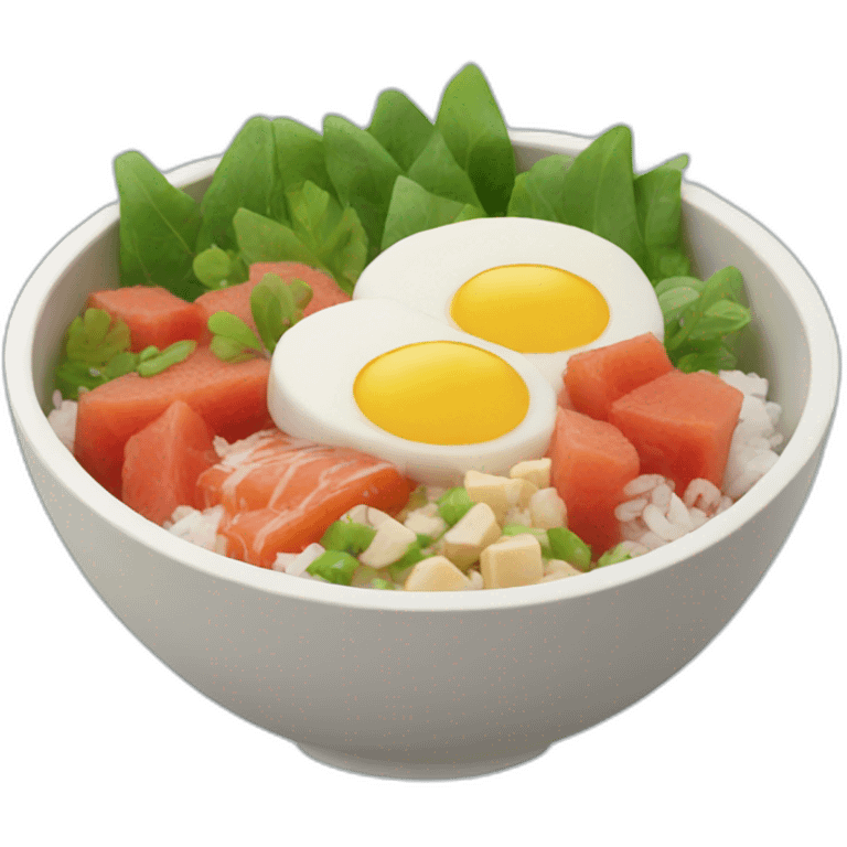 poke bowl emoji