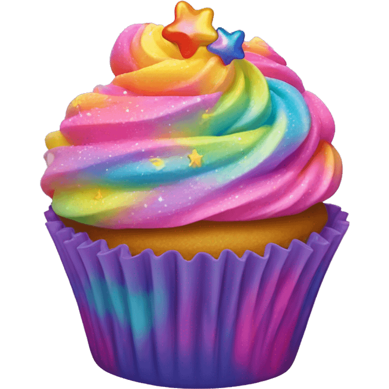 Lisa frank  cupcake   emoji