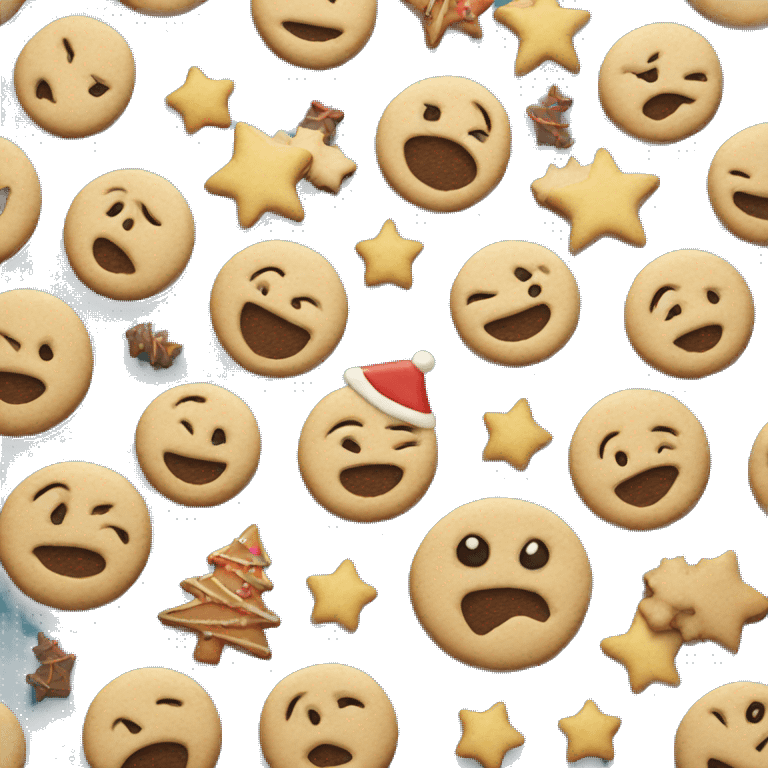 christmas cookies emoji