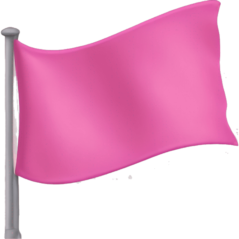 Pink flag emoji