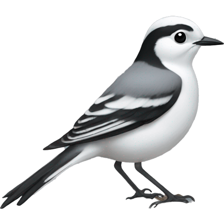 White wagtail emoji