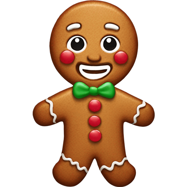 Gingerbread man  emoji